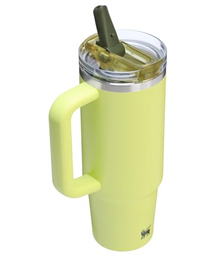 Image of STANLEY Quencher ProTour Flip Straw Tumbler with Leakproof Lid 30 oz | Built-In Straw and Handle | Cup Holder Compatible for Travel | Insulated Stainless Steel Cup | BPA-Free | Prickly Pear