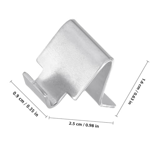 Clips de pilaster robustes UPKOCH en métal haute résistance pour mobilier haut de gamme