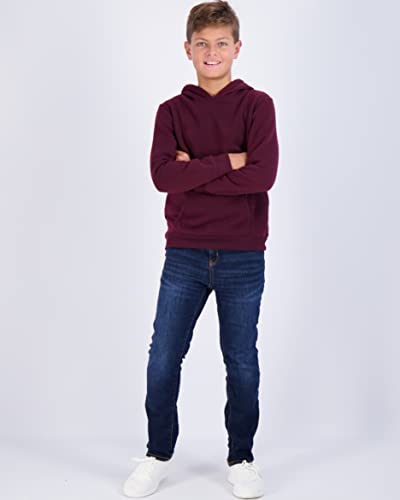 Real Essentials 3 Pack: Youth Fleece Long Sleeve Soft Pullover Hoodie Sweatshirt - Boys & Girls4