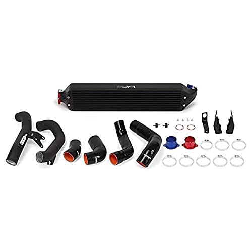 Mishimoto MMINT-CIV-16KBKWBK Performance Intercooler Kit Compatible With Honda Civic 1.5T Si 2016-2021 Black