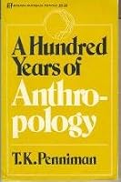 A Hundred Years of Anthropology B00088D8YO Book Cover