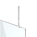 Produktbild Haltestange Stabilisator für Duschwände Decke Dusche Duschabtrennung Edelstahl rund Verstellung 300-450 mm Glasstärken 6-10 mm GS33