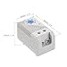 MECCANIXITY Mechanical Switch Thermostat Cabinet Temperature Controller 32-140°F Adjustable Normally Open (N.O) Temperature Control Switch