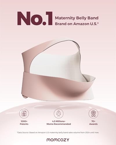 image for Momcozy Pregnancy Belly Band, CozySupport Ergonest Maternity Belly Ban