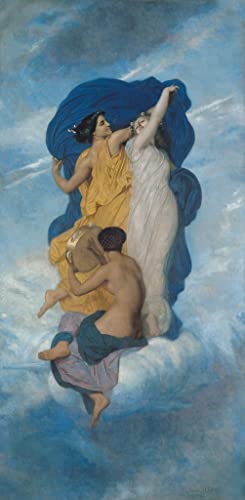 Toile Comtesse de Montholon Bouguereau 60x90cm pour décoration salon