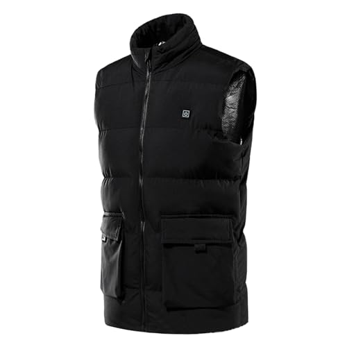 Gilet chauffant électrique USB pour ski et randonnée d'hiver