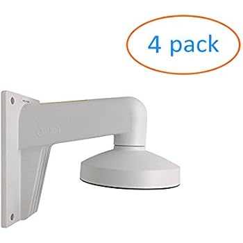 Amazon Com Wms Wml Pc135 Ds 1273zj 135 Wall Mounting Bracket For Hikvision Varifocal Dome Camera Ds 2cd2712f I 4 Pack Camera Photo
