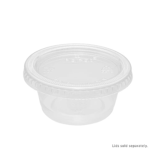 Image of Karat FP-P200-PP 2 oz. PP Portion Cups - Clear (Case of 2500)