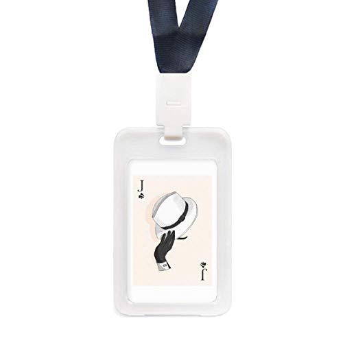 Étui de protection transparent Spade J cartes à jouer boîte rangement rigide