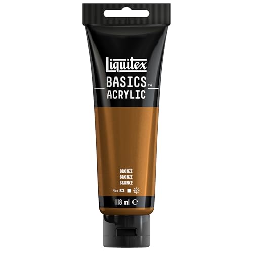 Liquitex 8870057 Basics - Peinture acrylique, peinture artistique monopigmentée, résistante à la lumière, qualité archive, finition satinée, tube de 118...