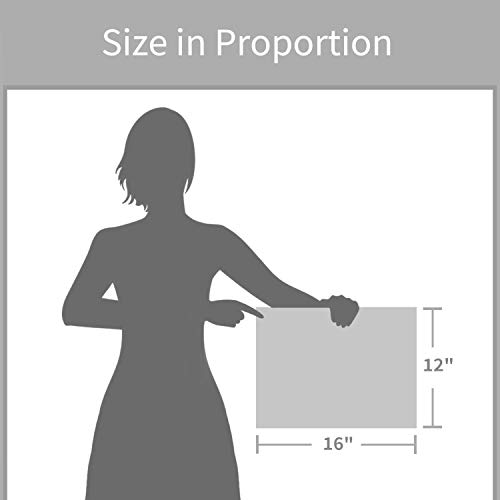 Artistic Path Canvas Wall Art Elephant Picture: African Animals Graphic Artwork Painting Print For Wall Decor (16" W X 12" H,Multi Size) #TOP5