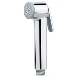 KURIC ABS Health Faucet Gun for Bathroom, Jet Spray for Toilet Shower Faucet, Toilet Bidet, Sink Sprayer, Easy Grip, Leak Proof, Wash Bidet Jet Spray Health Faucet, Gun Only, Chrome Finish- Pack of 1