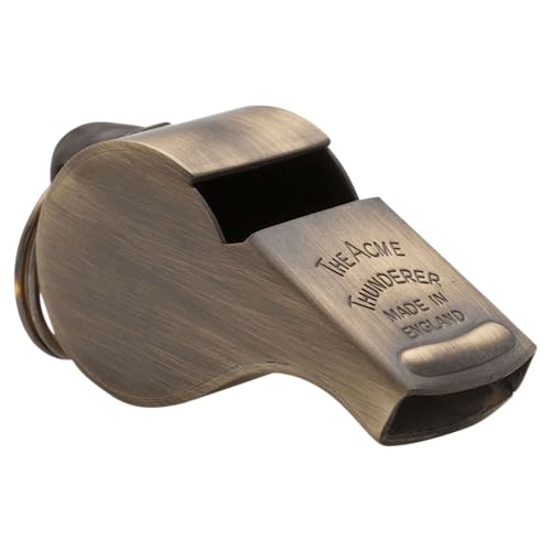 Silbato ACME The Thunderer No. 58 Bronce Antiguo miniatura 1