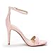 DREAM PAIRS Women's Karrie Pink High Stiletto Pump Heeled Sandals Size 5 B(M) US
