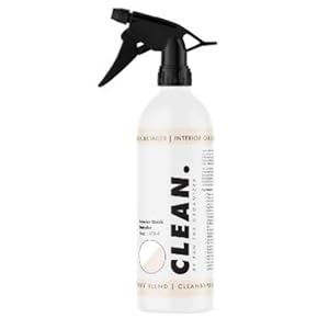 Clean. Interior Quick Detailer – Powerful Cleaning Spray for Vehicle Interiors – Safe for All Surfaces – Removes Dirt, Dust and Streaks, Maintains a Natural Finish – 16oz Spray Bottle