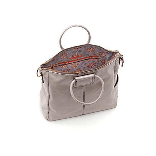 Image of HOBO Sheila Large Leather Satchel, Crossbody Bag for Women with Top Handle