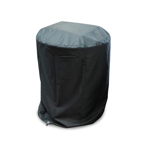 Housse de Barbecue Ronde en Polyester Grande Taille Ø90×120 cm – imperméable, Anti-UV et Anti-poussière, protège Votre Grill