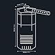 Dennerle Corner Filter 100 - Innenfilter für Aquarien bis 100 Liter | Leistungsstark, leise & kompakt