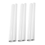 ZUNOXAZ 3 Stück Teiliges Abwischbares Whiteboard Dicke Abnehmbare Zeichenwand Aufkleber Weiße...