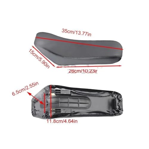 Sillines para motocicletas de cross 49cc trayectos diarios cómodos 6