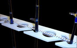 Coldtuna Ultimate Rod Sitter - 10 Fishing Rod Storage Rack #TOP4