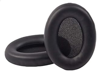 Premium ear pads compatible with Sony WH-1000XM3 headphones (WH-1000XM3, Black). Premium Protein Leather | Soft High Density Foam | Easy Installation | Comfortable