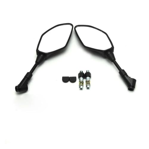 Espejos retrovisores motocicleta M8 M10 con cristal antirreflejo para Ducati Monster