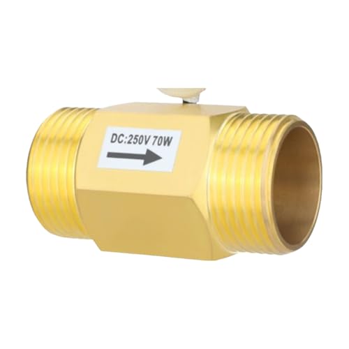Interruptor de agua de cobre magnético con deflector de 1 pulgada para regular el caudal