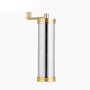 Handmatige reiskoffiezetapparaat Roestvrijstalen handmolen Handmatige koffiebonenmolen Travel Home Hand (Crusher)