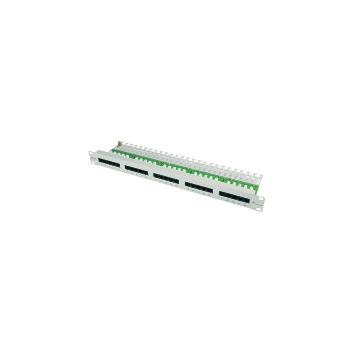 Telegärtner 19" Patch Panel, ISDN/​Tel, 1HE, MPPI25-​H, Cat.3, ungeschirmt (100007031)