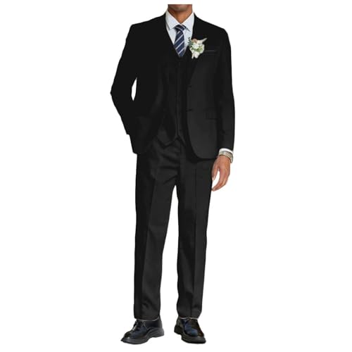 Men Suit Jacket Vest Pants Business Banquet Wedding Fashion Slim Fit 3-Piece Light Green4