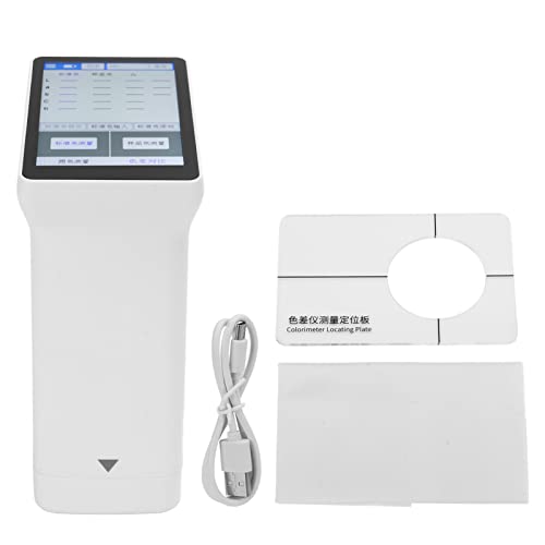 Analizzatore di Colore Portatile, Colorimetro Digitale Preciso LS173, Tester Multiparametro per Misurazione della Differenza Cromatica, Colorimetro Portatile con Display Touch Screen a Colori