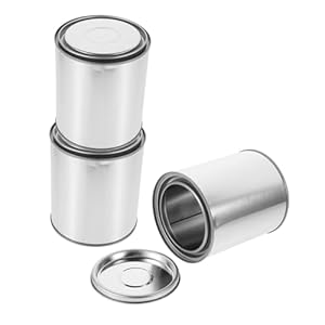 DIYEAH 3 Stück Versiegelte Farbeimer Metalldosen