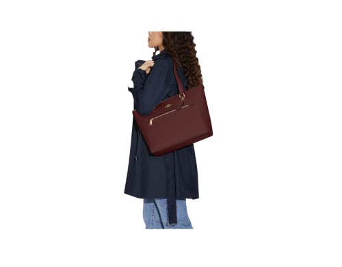 Coach Gllery Tote Shoulder Handbag (Im/Black Cherry) #TOP3