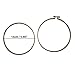 Set Bastidores 6 Piezas - Aros para Bordar 15cm de Bambú Punto...