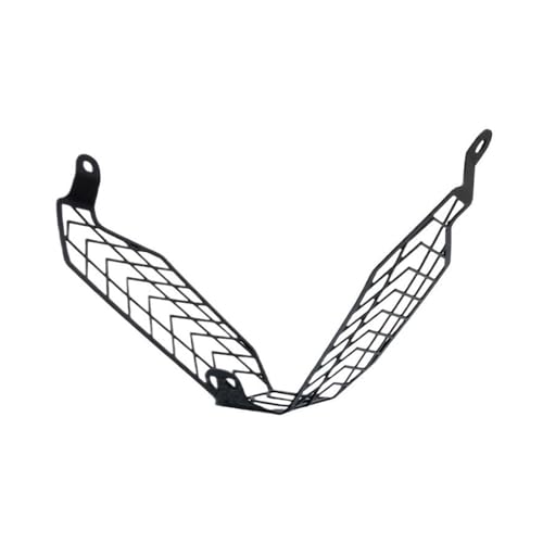 Couvercle de protection des phares moto TRK702X grille de calandre noire