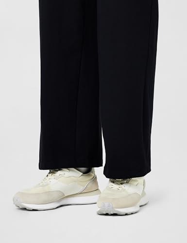 Image of Styli Men Solid Wide Leg Trackpant with Drawstring Closure | Stylish Oversized Trackpant for Men | Perfect for Casual, Party & Everyday Wear