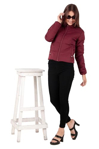 Image of Brazo Cotton Women's Crop Winterwear Jacket - Stylish, Warm, and Comfortable for Ultimate Winter Protection