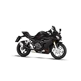 NHAOCVD 1/12 Kompatibel Mit 600RS Motorrad Aus Legierung | Multifunktionsdesign: Soundeffekte, Beleuchtung, Verstellbare Lenkung & Federung(Black)
