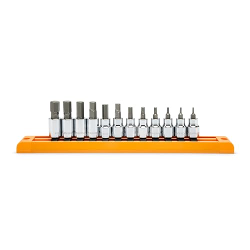 GEARWRENCH 12 Pc. 3/8 Drive Hex Bit Socket Set Metric - 80580