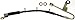 Dorman H621255 Front Driver Side Brake Hydraulic Hose Compatible with Select Dodge Models