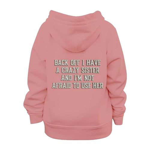 Kids Girls Boys Cotton Long Sleeve Hoodie Unisex Letter Print Athletic Pullover Comfy Breathable Tops Tees Clothes2