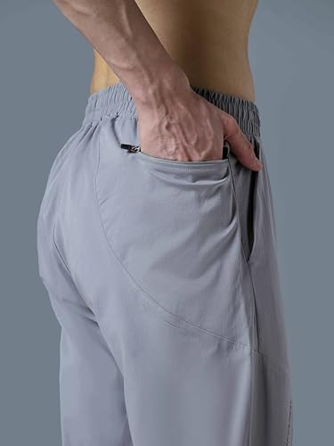 Image of TECHNOSPORT Men's Regular Fit Track Pant with SPF50+, Quick Dry Properties for Running, Gym, Sports and Regular Use