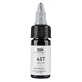 Mast Tattoo Ink Bottle 0.5oz, Triple Black Mas05