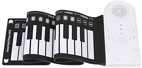 49 clés clavier numérique flexible rouler piano haut-parleur bruyant rouleau électronique rouleau de piano instrument cadeau for l’amant de musique (couleur: a) guanjun1975 - Les Beatles, Paul McCartney, John Lennon, RIngo Starr, George Harrison 49 clés clavier numérique flexible rouler piano haut-parleur bruyant rouleau électronique rouleau de piano instrument cadeau for l'amant de musique (couleur: a) guanjun1975 – Image 4