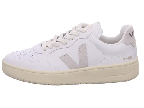 Image of Veja Women's V-90 O.T. Leather Sneakers