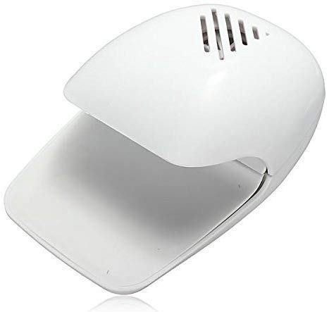 HEMJEX Electric Wind Automatic Pressure Activates Nail Dryer White Tip Fan