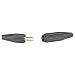 Quick-Trik QNB-2-BP Male/Female Cable Connector, Camlock and Locking Bar, Single-Dome Nose, 1/0-2/0 Connection, 6 Units/Case