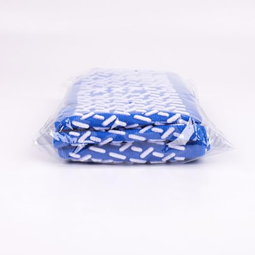 Generic 3XL Slip Stop Single Tread Slipper Socks | Triple Extra Large Blue Extra Wide Bariatric Socks (3 Pairs), MAAS-SOC-0014