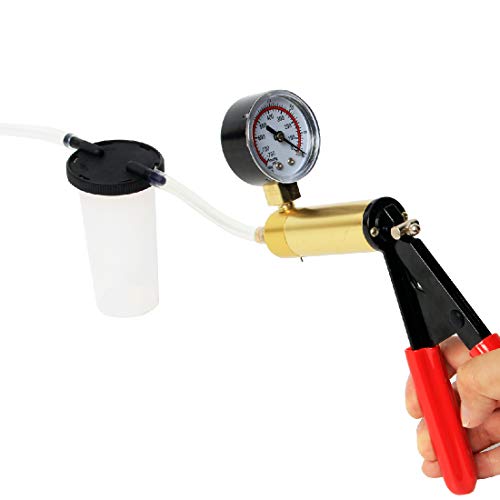 Copap 16Pcs Hand Held Vacuum Pump Tester Kit With Adapters For Automotive Vacuum Pump Test Tuner Tool Kit For Car & Truck #TOP5
